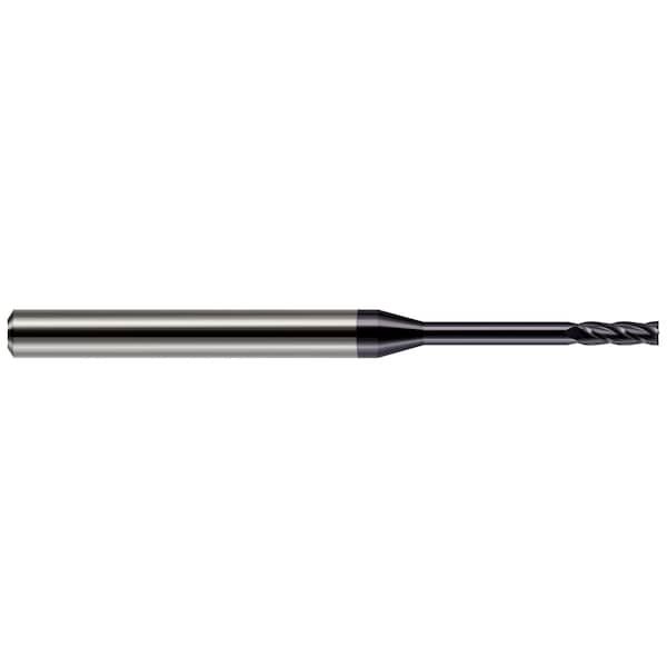 Miniature End Mill - 4 Flute - Square 0.0780" (5/64) Cutter DIA x 0.2340" (15/64) Length of Cut